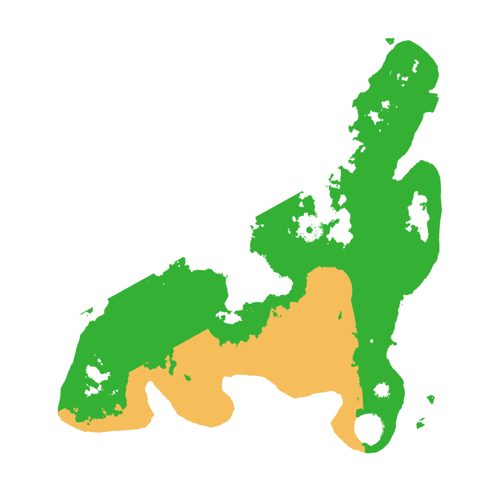 Biome Rust Map: Procedural Map, Size: 3000, Seed: 2093973474