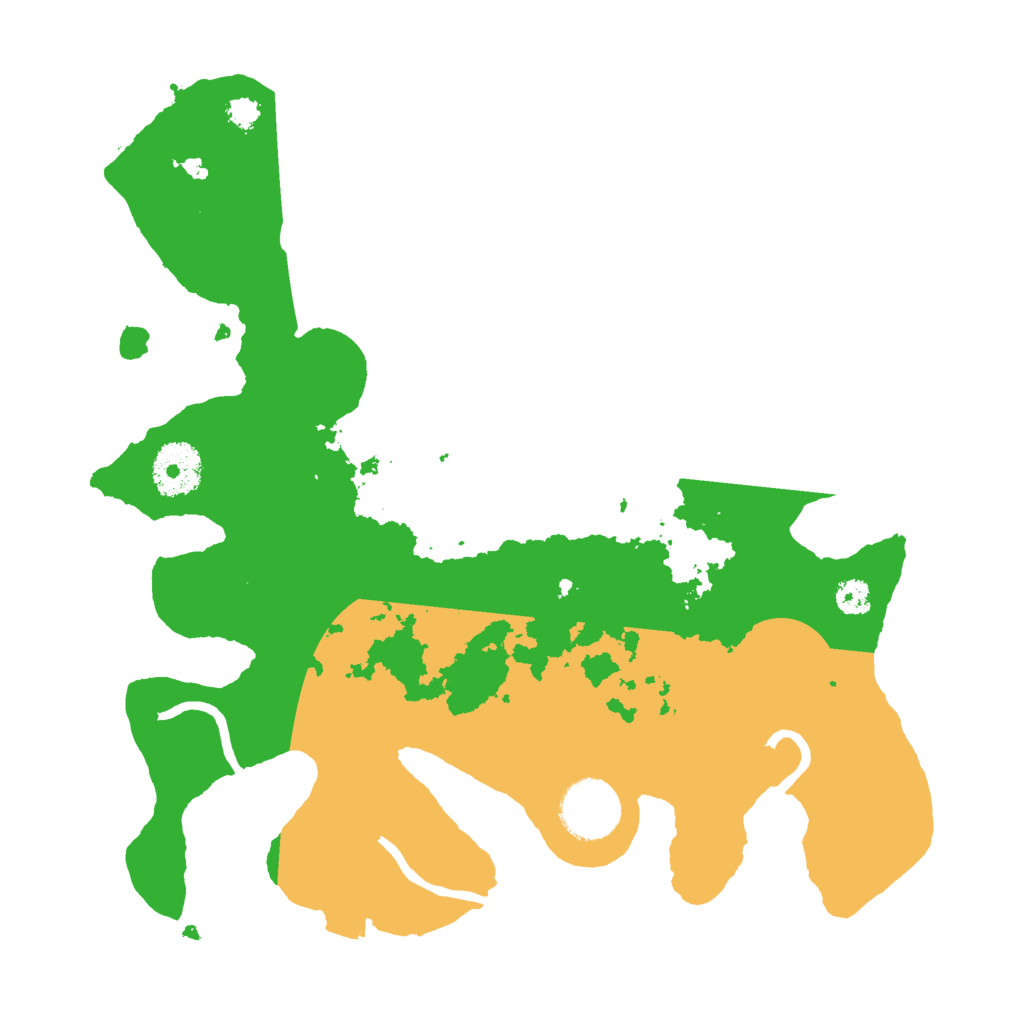 Biome Rust Map: Procedural Map, Size: 3000, Seed: 878113