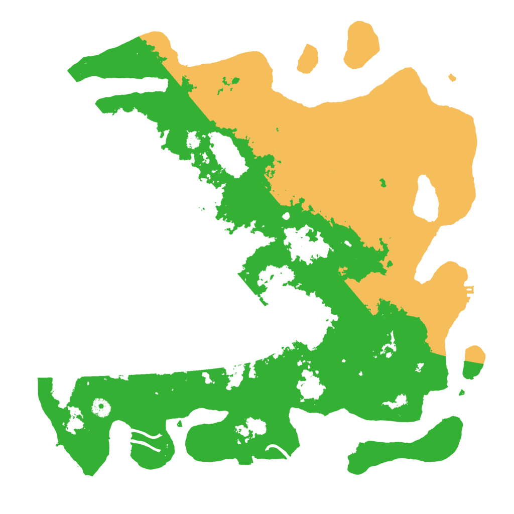 Biome Rust Map: Procedural Map, Size: 4135, Seed: 1348