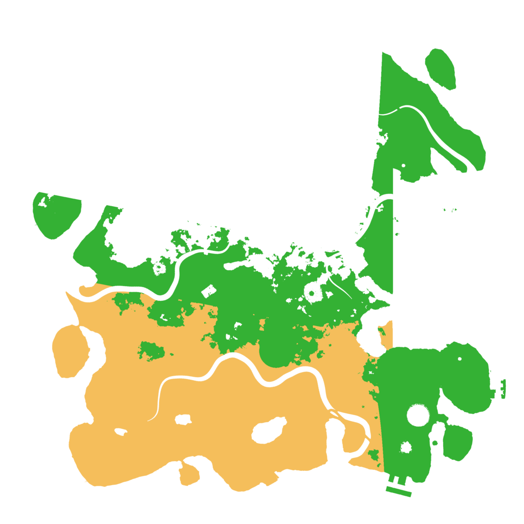 Biome Rust Map: Procedural Map, Size: 4119, Seed: 1479