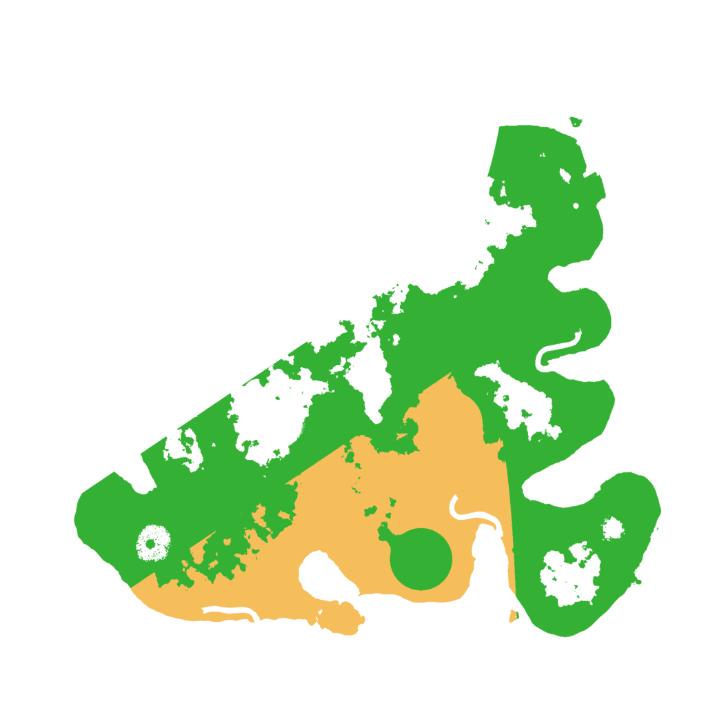 Biome Rust Map: Procedural Map, Size: 3000, Seed: 4895362