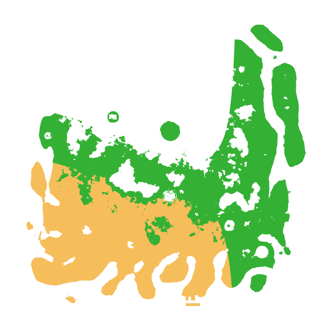 Biome Rust Map: Procedural Map, Size: 4500, Seed: 3795248