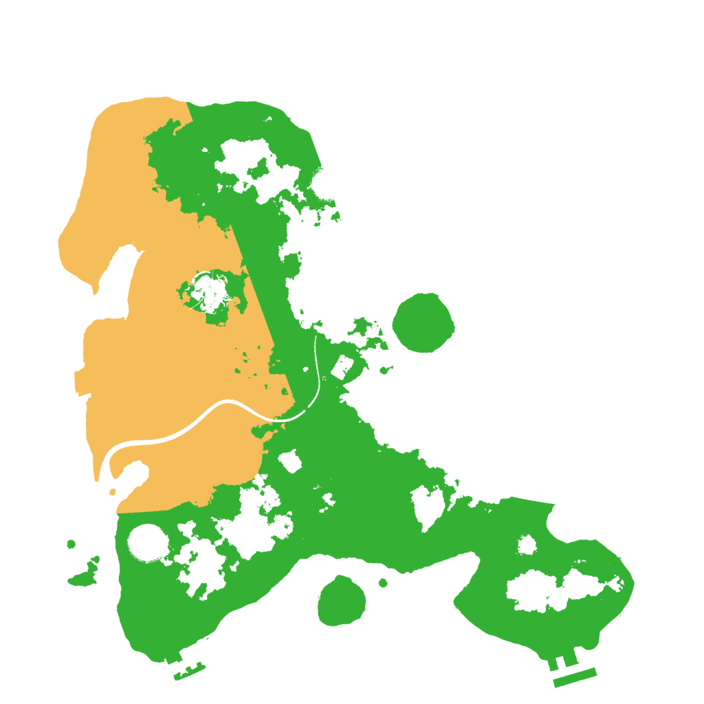 Biome Rust Map: Procedural Map, Size: 3250, Seed: 471326614
