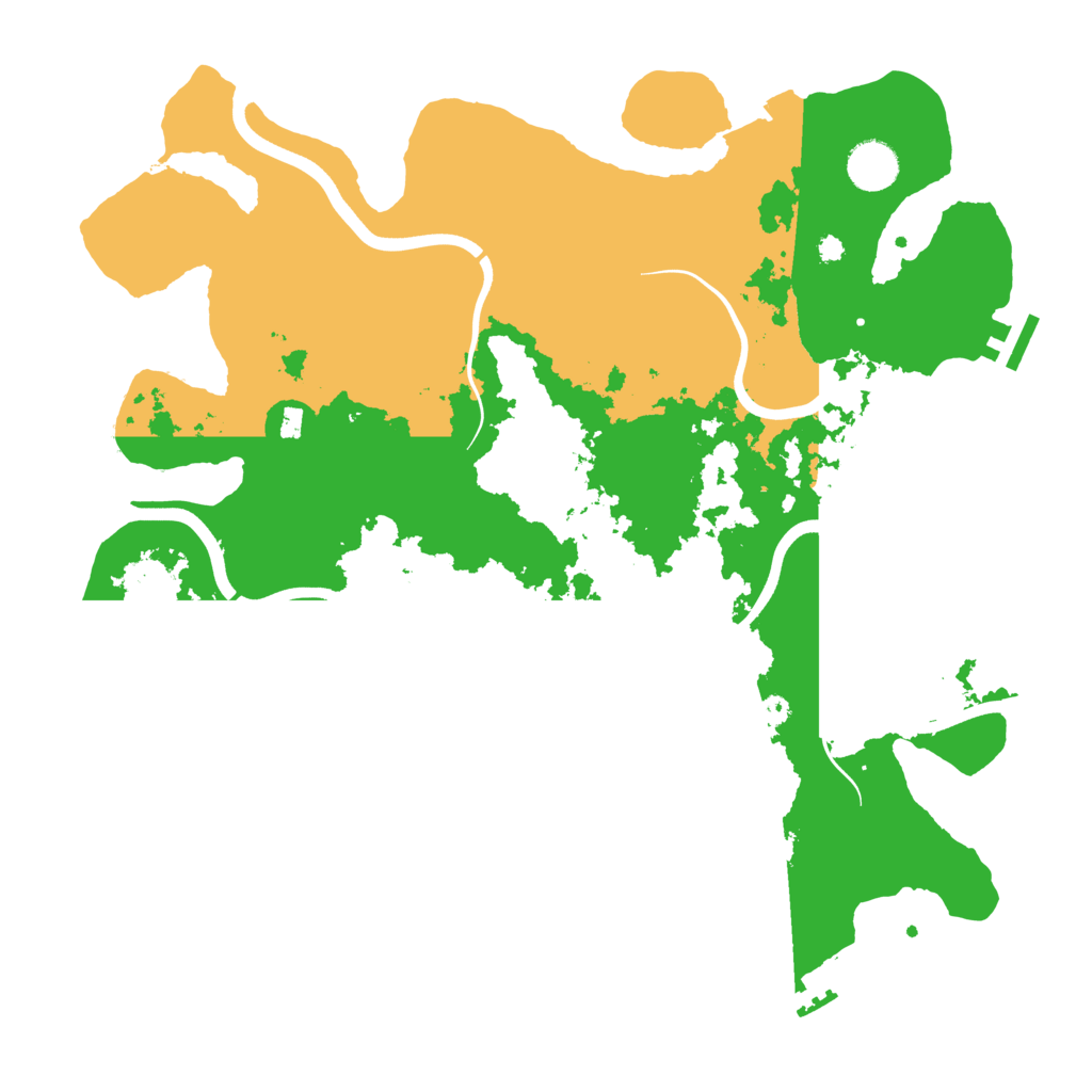 Biome Rust Map: Procedural Map, Size: 3800, Seed: 532941419