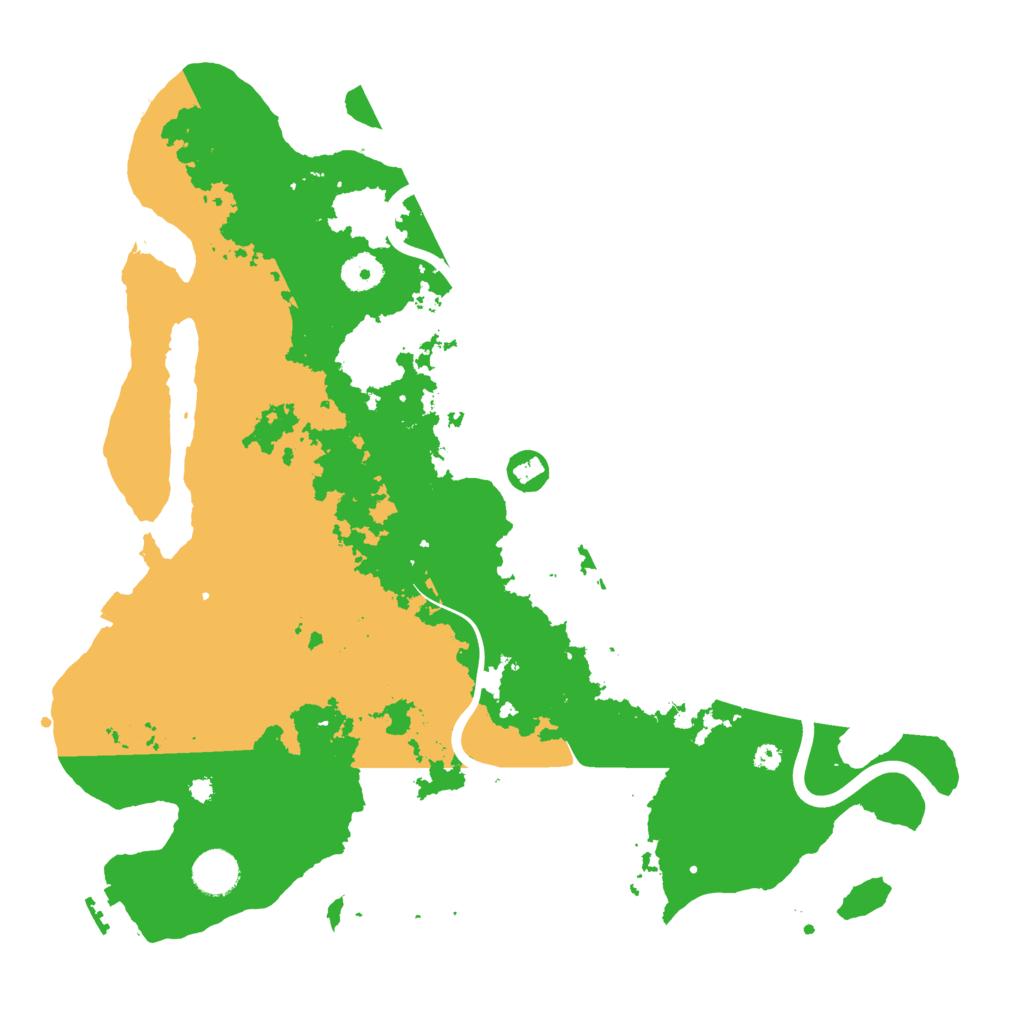 Biome Rust Map: Procedural Map, Size: 3900, Seed: 36856419