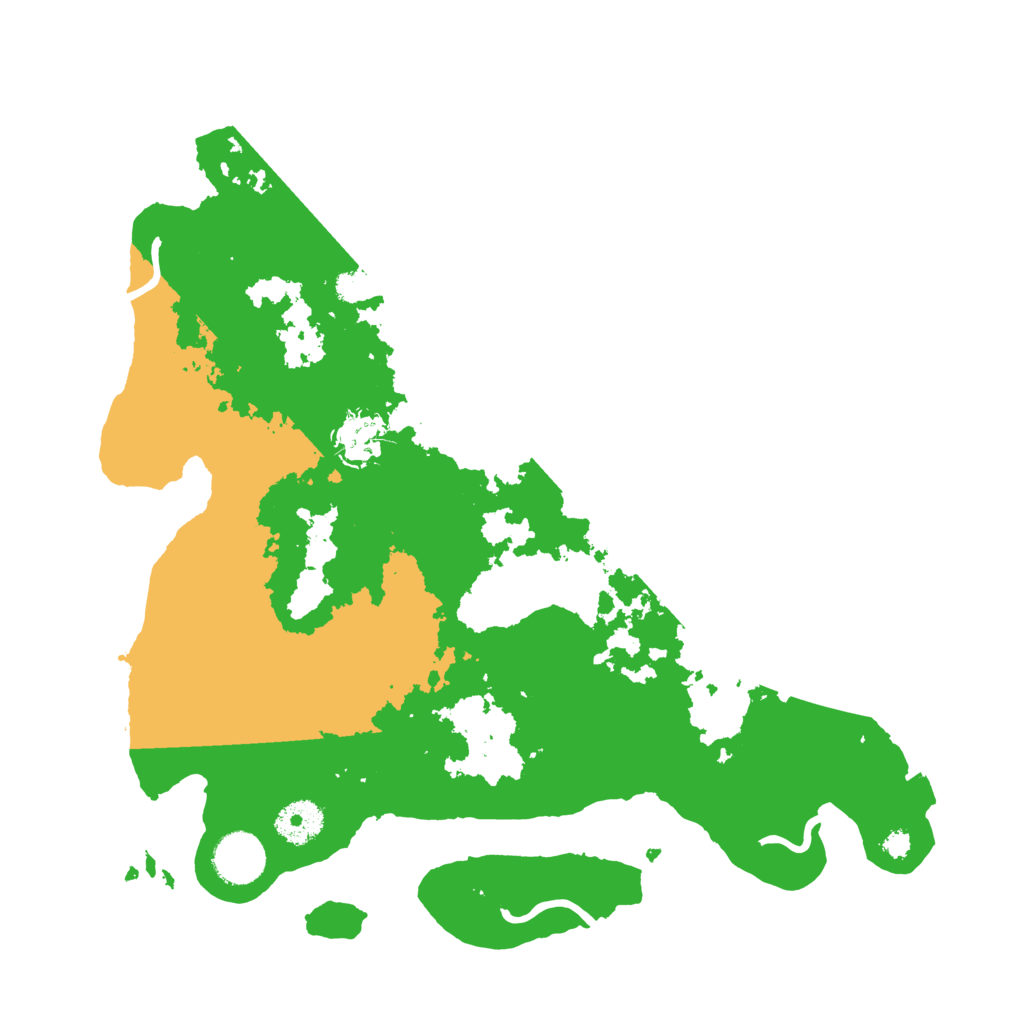 Biome Rust Map: Procedural Map, Size: 3450, Seed: 27529282