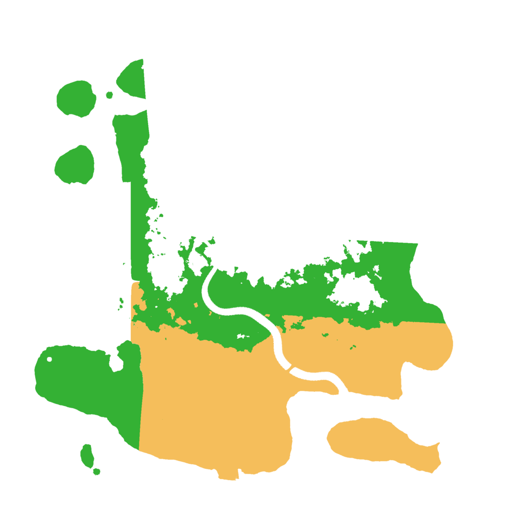 Biome Rust Map: Procedural Map, Size: 3000, Seed: 20041