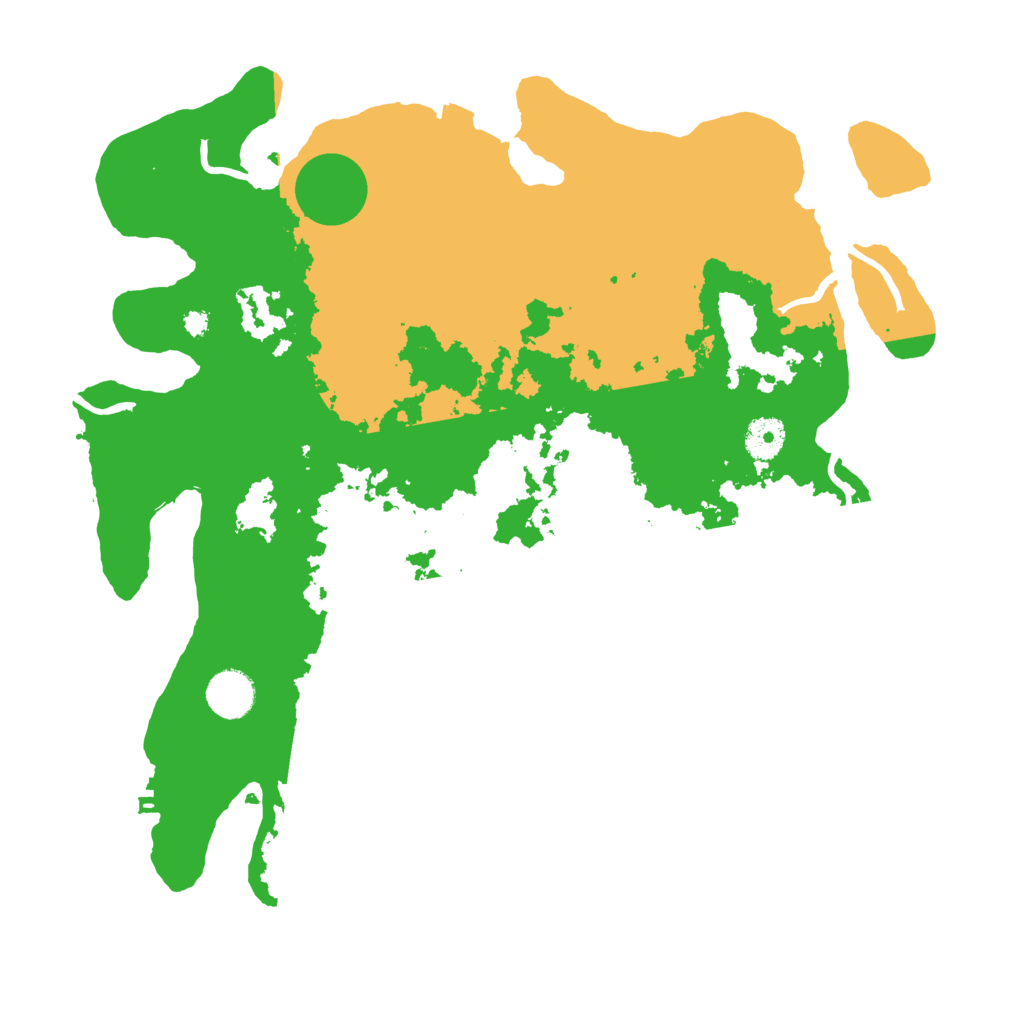 Biome Rust Map: Procedural Map, Size: 3750, Seed: 181203659