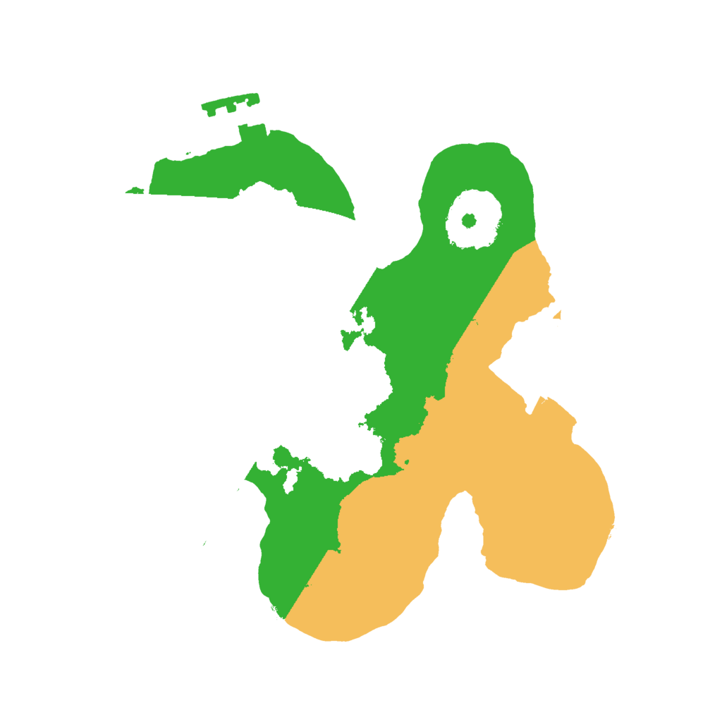 Biome Rust Map: Procedural Map, Size: 1900, Seed: 27689402