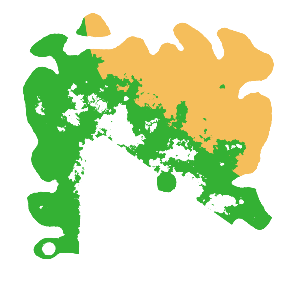 Biome Rust Map: Barren, Size: 4000, Seed: 1342