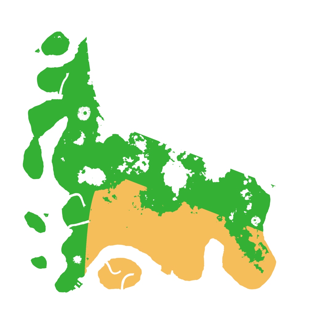 Biome Rust Map: Procedural Map, Size: 3500, Seed: 567177145