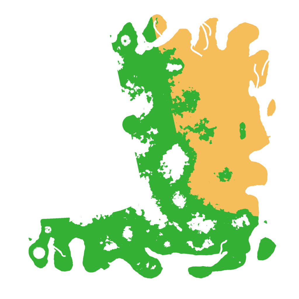 Biome Rust Map: Procedural Map, Size: 4500, Seed: 119878060