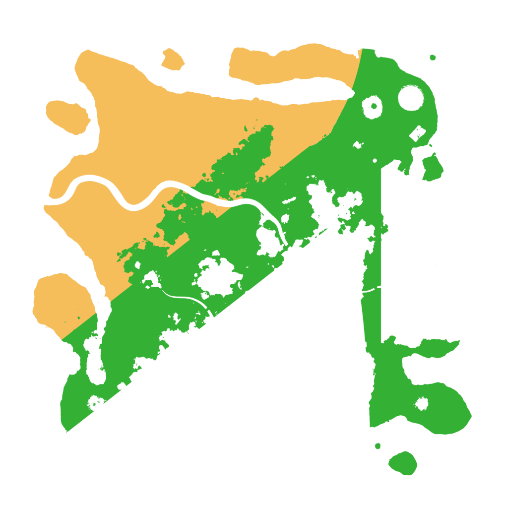 Biome Rust Map: Procedural Map, Size: 3500, Seed: 803194039
