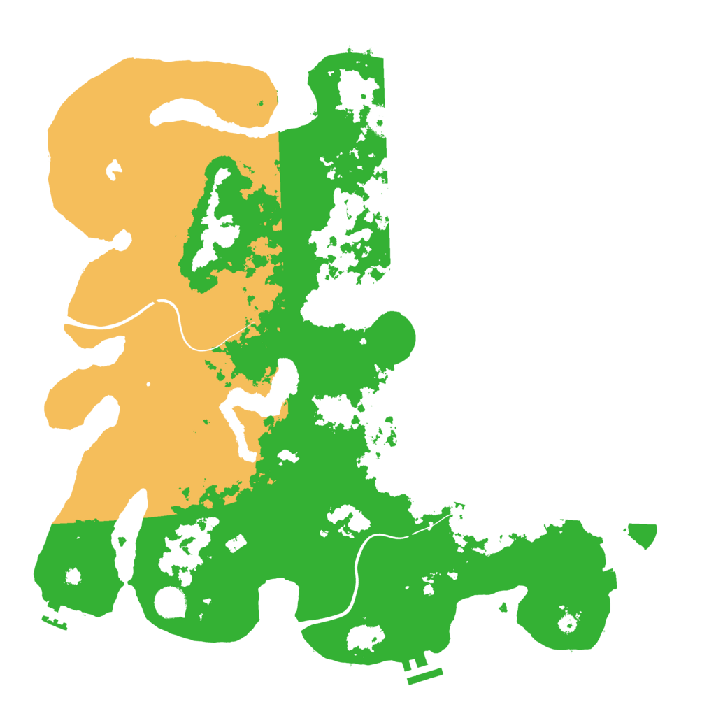 Biome Rust Map: Procedural Map, Size: 4000, Seed: 19709898