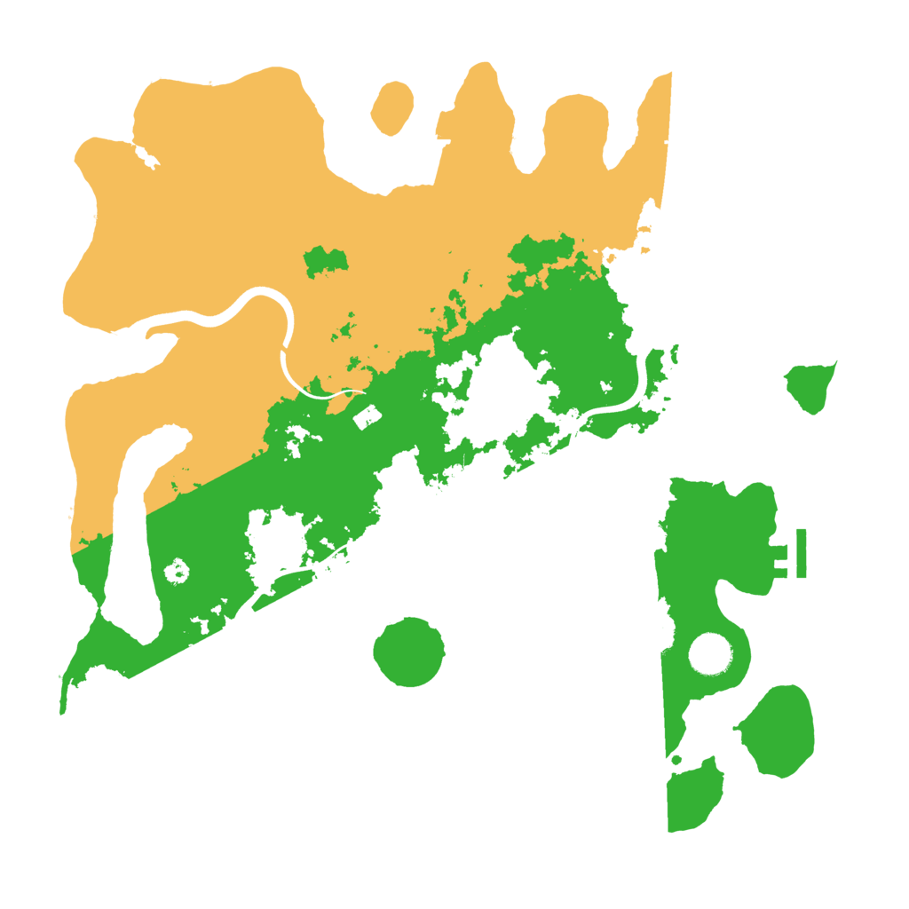 Biome Rust Map: Procedural Map, Size: 3750, Seed: 71089921