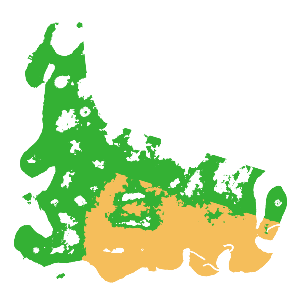 Biome Rust Map: Procedural Map, Size: 4500, Seed: 4880