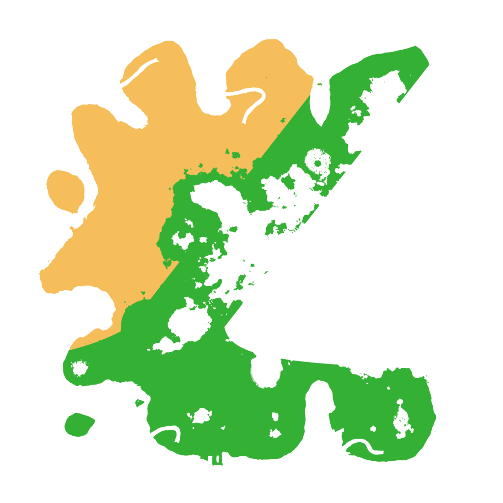 Biome Rust Map: Procedural Map, Size: 3000, Seed: 466085398