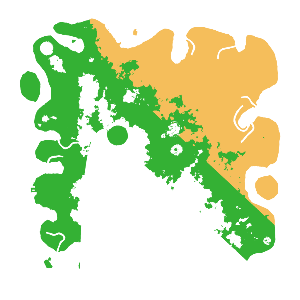 Biome Rust Map: Procedural Map, Size: 4000, Seed: 132356