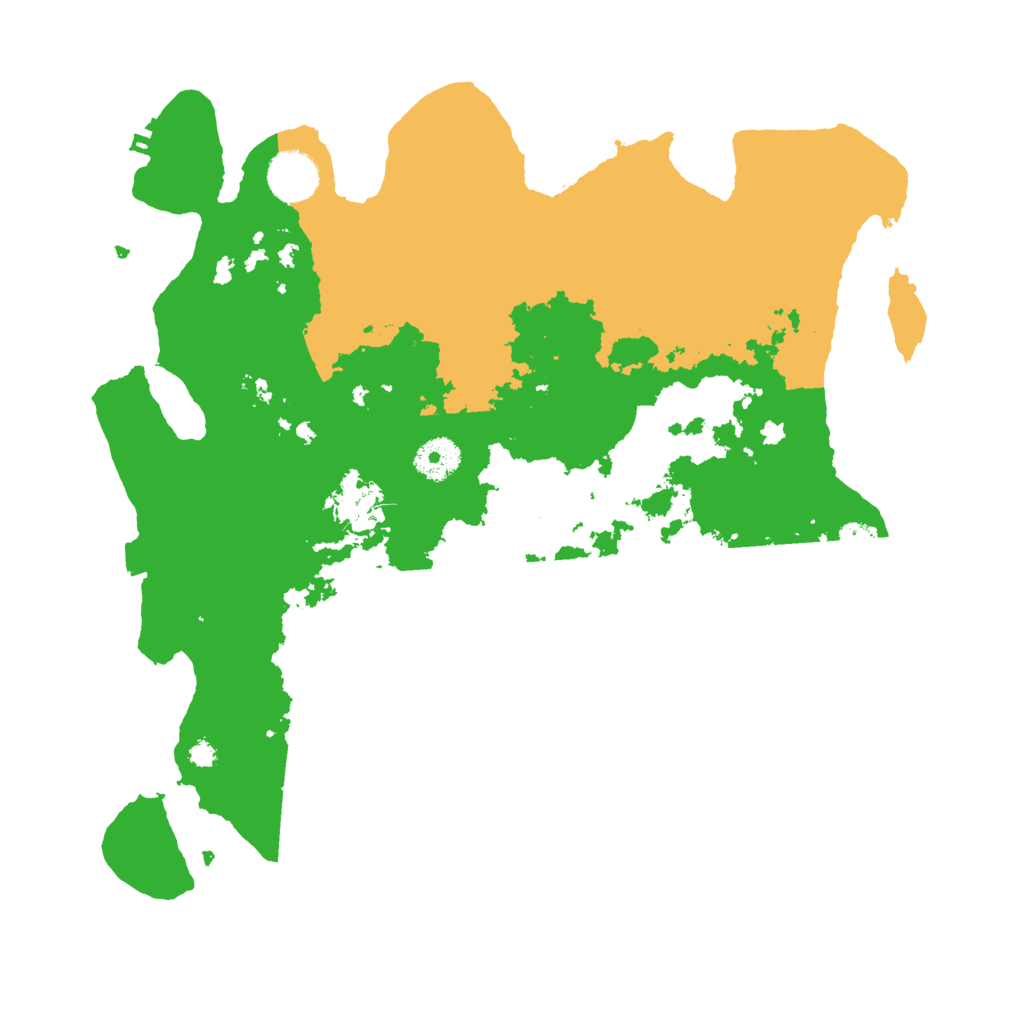 Biome Rust Map: Procedural Map, Size: 3550, Seed: 81986261