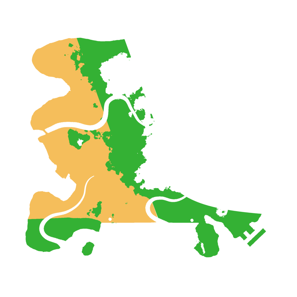 Biome Rust Map: Procedural Map, Size: 2700, Seed: 5988978
