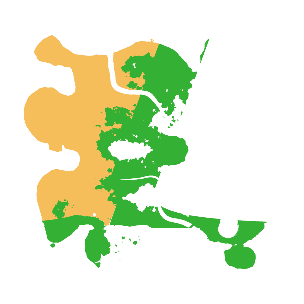 Biome Rust Map: Procedural Map, Size: 2750, Seed: 101909961