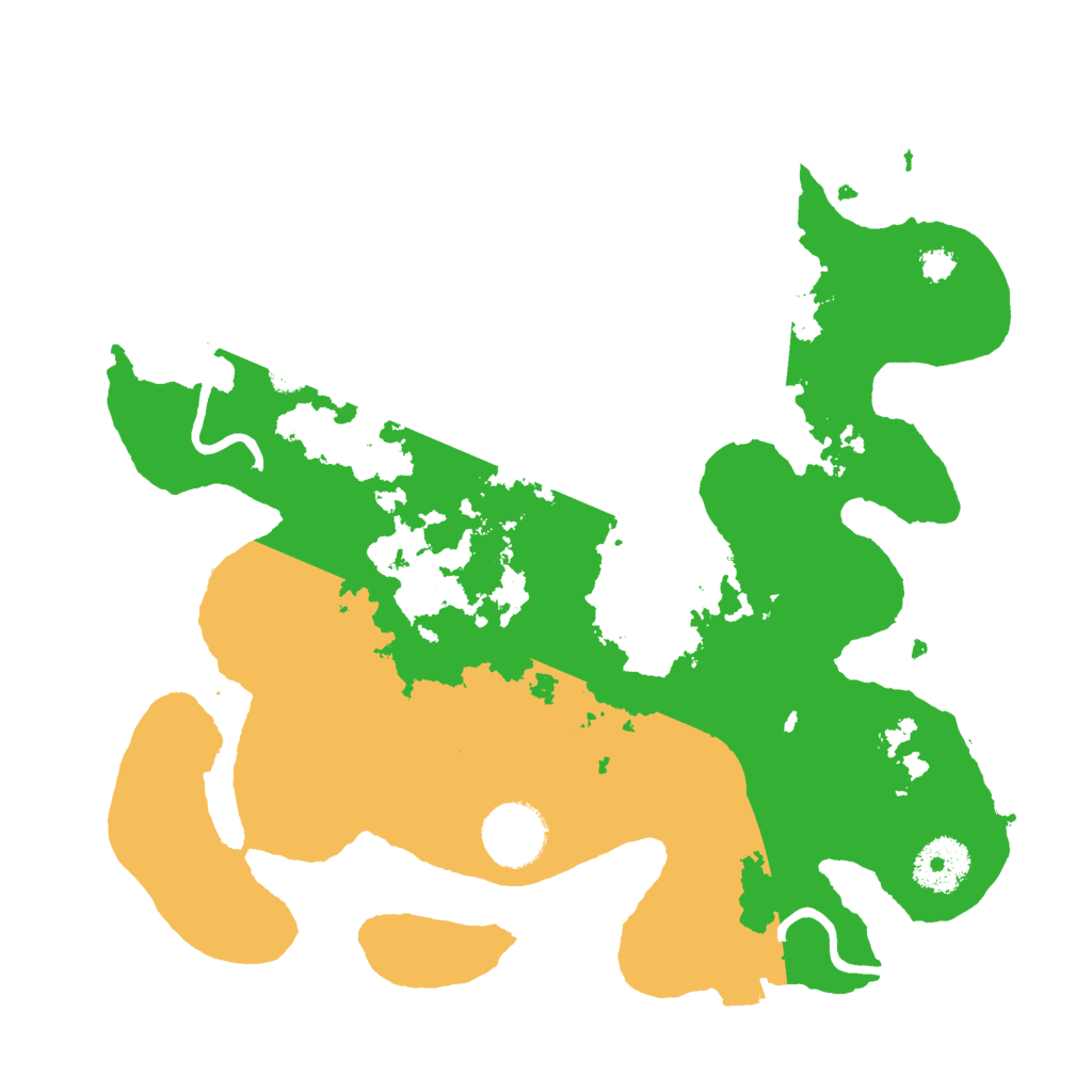 Biome Rust Map: Procedural Map, Size: 3000, Seed: 1660842756