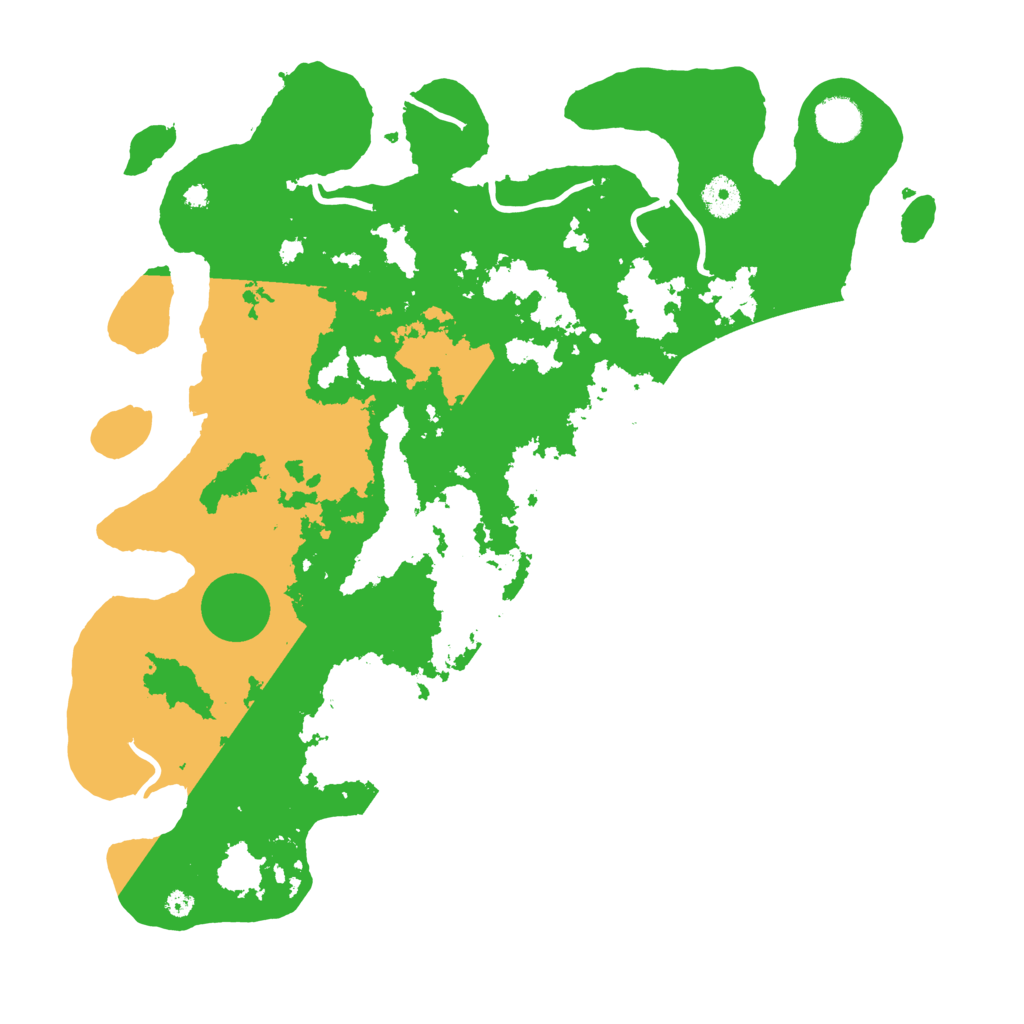 Biome Rust Map: Procedural Map, Size: 3950, Seed: 59487849