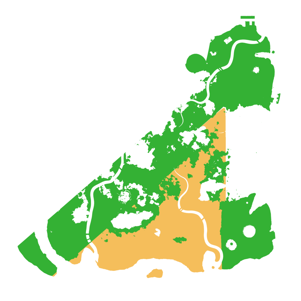Biome Rust Map: Procedural Map, Size: 4300, Seed: 8320170