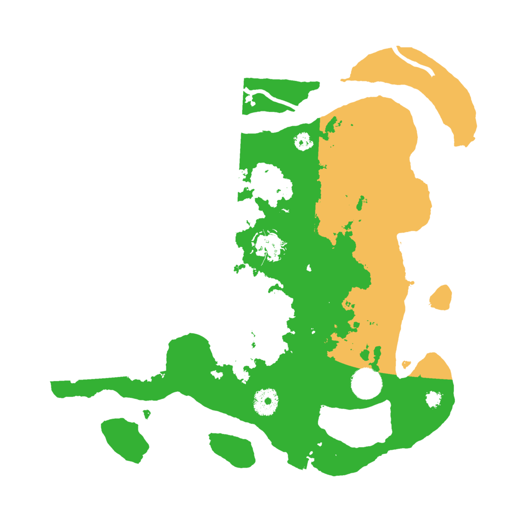 Biome Rust Map: Procedural Map, Size: 3000, Seed: 630714823