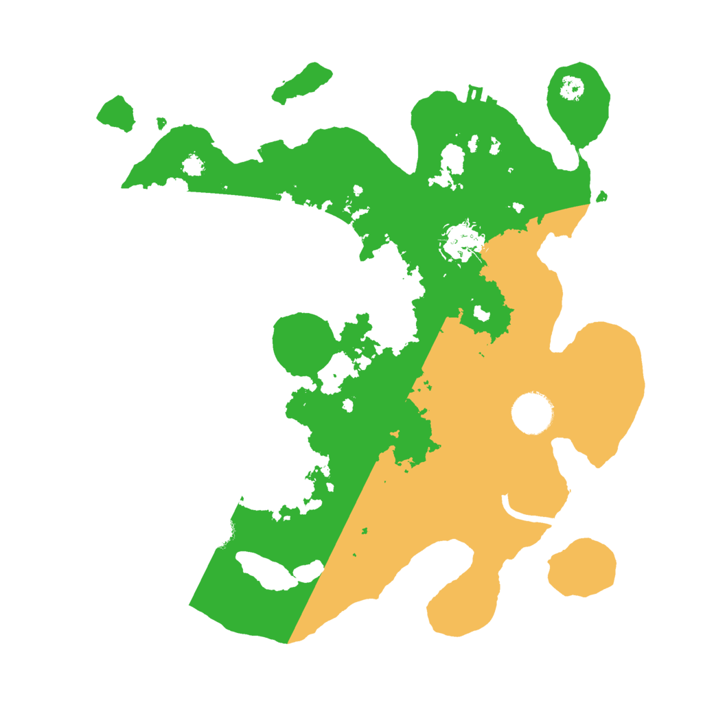 Biome Rust Map: Procedural Map, Size: 3000, Seed: 951858487