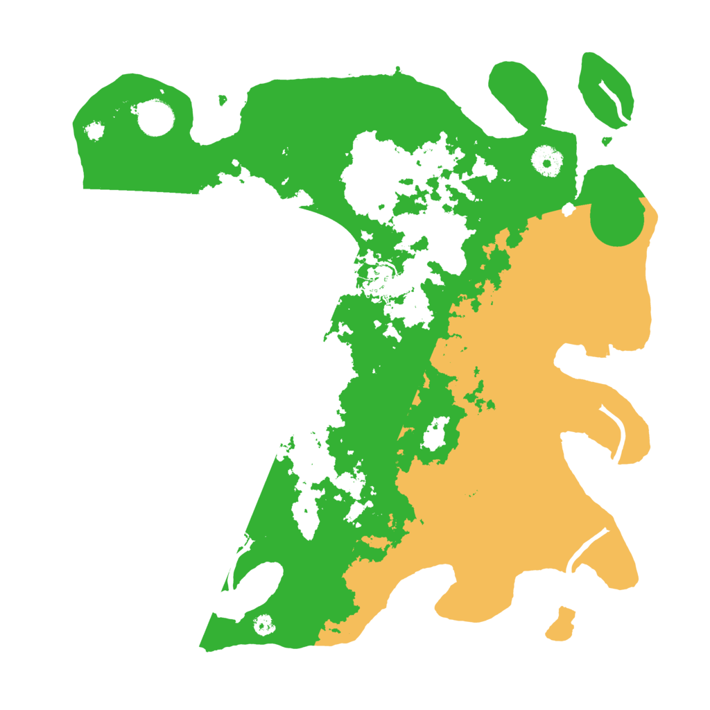 Biome Rust Map: Procedural Map, Size: 3500, Seed: 45763847