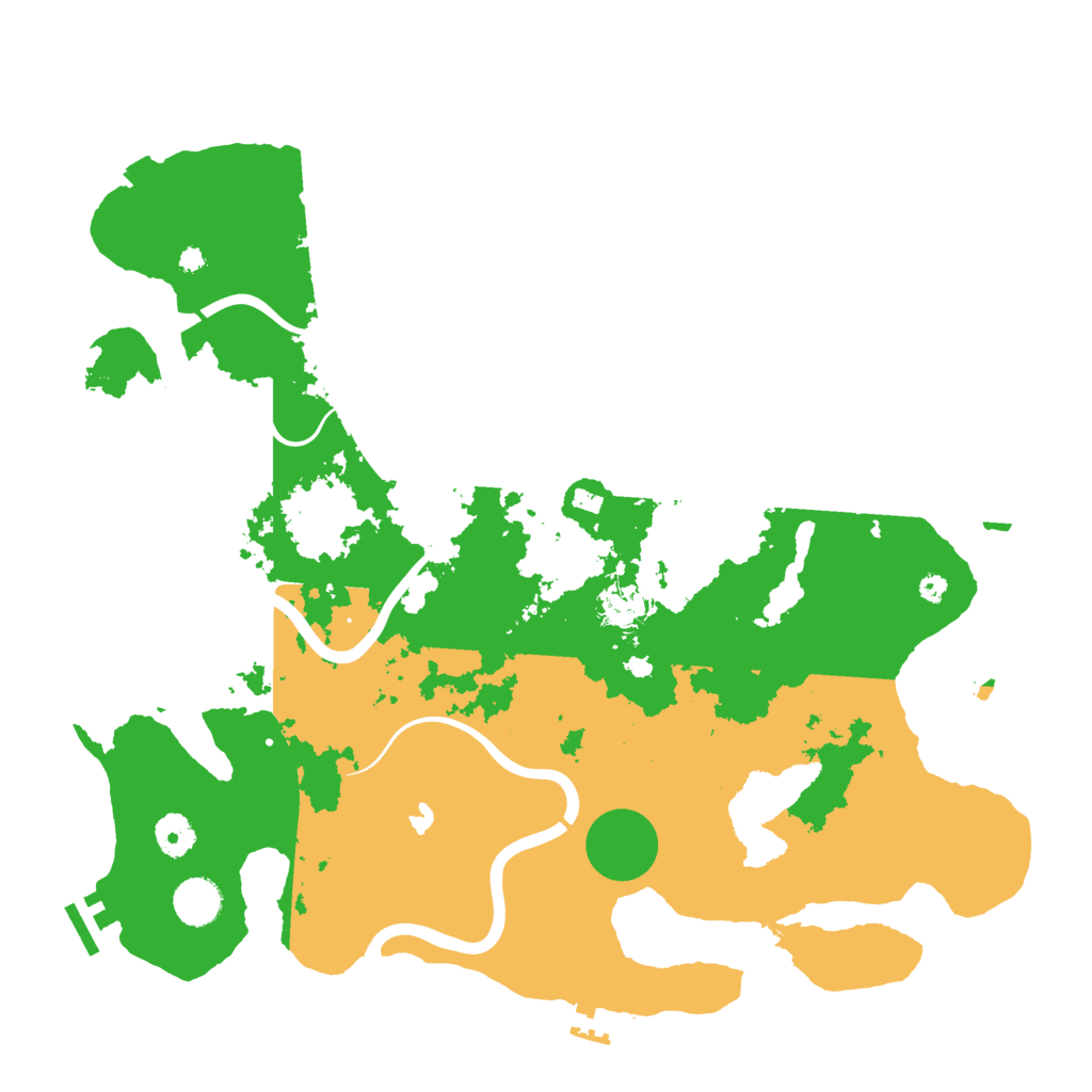 Biome Rust Map: Procedural Map, Size: 4000, Seed: 742751318