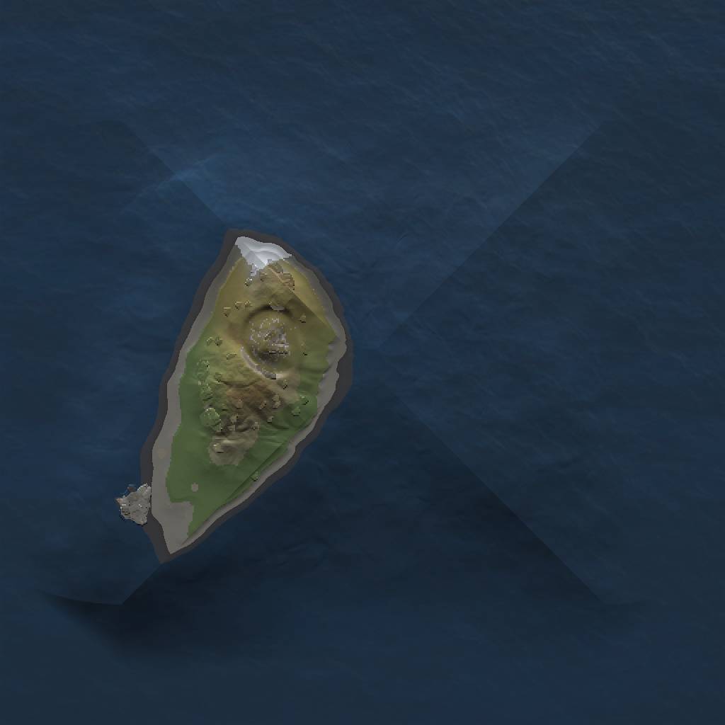 Rust Map: Procedural Map, Size: 1000, Seed: 200000000, 3 Monuments