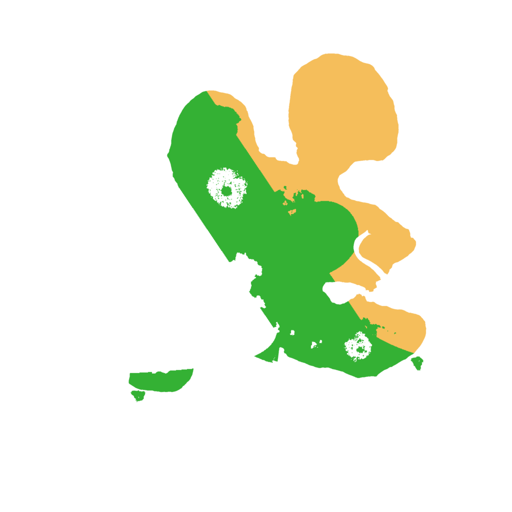 Biome Rust Map: Procedural Map, Size: 2000, Seed: 2350