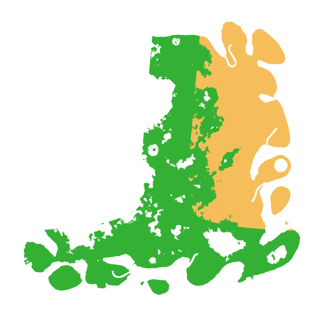 Biome Rust Map: Procedural Map, Size: 4200, Seed: 667439569
