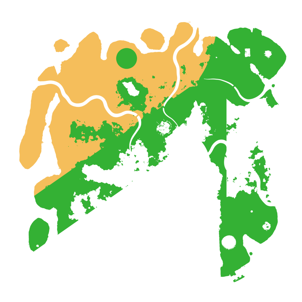 Biome Rust Map: Procedural Map, Size: 3850, Seed: 2112990516