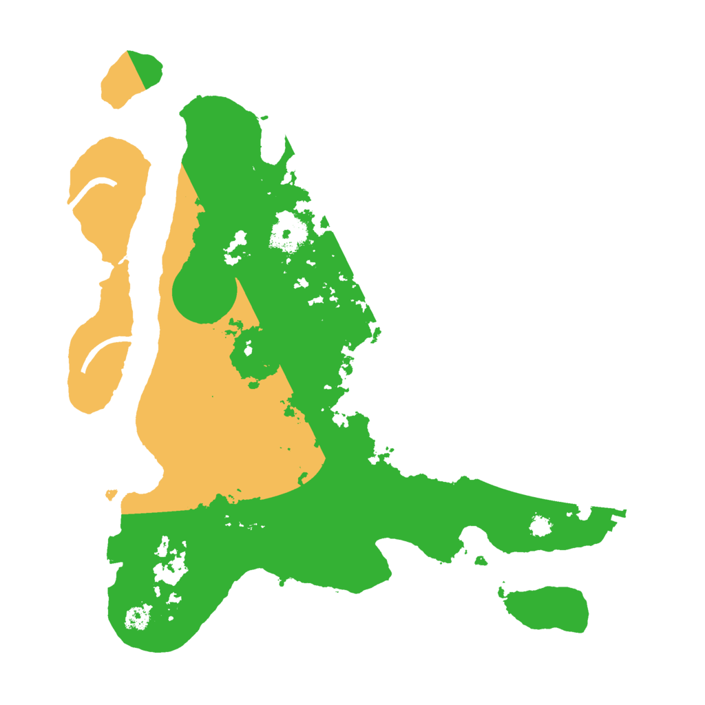 Biome Rust Map: Procedural Map, Size: 3000, Seed: 617617