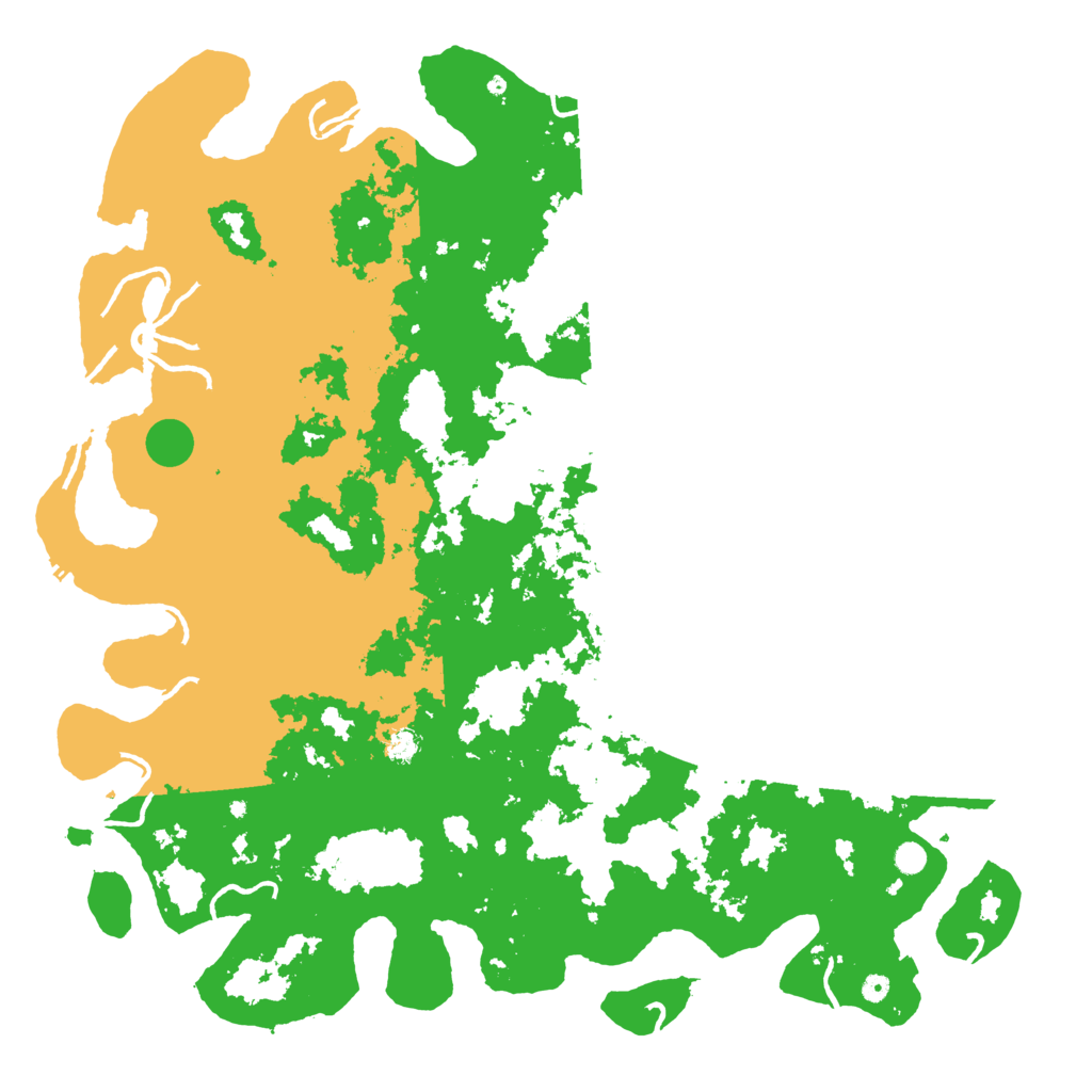 Biome Rust Map: Procedural Map, Size: 6000, Seed: 328147