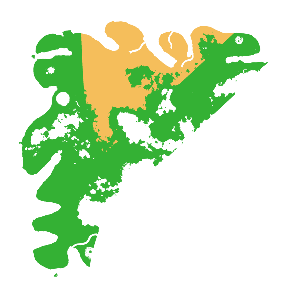 Biome Rust Map: Procedural Map, Size: 4000, Seed: 11241996