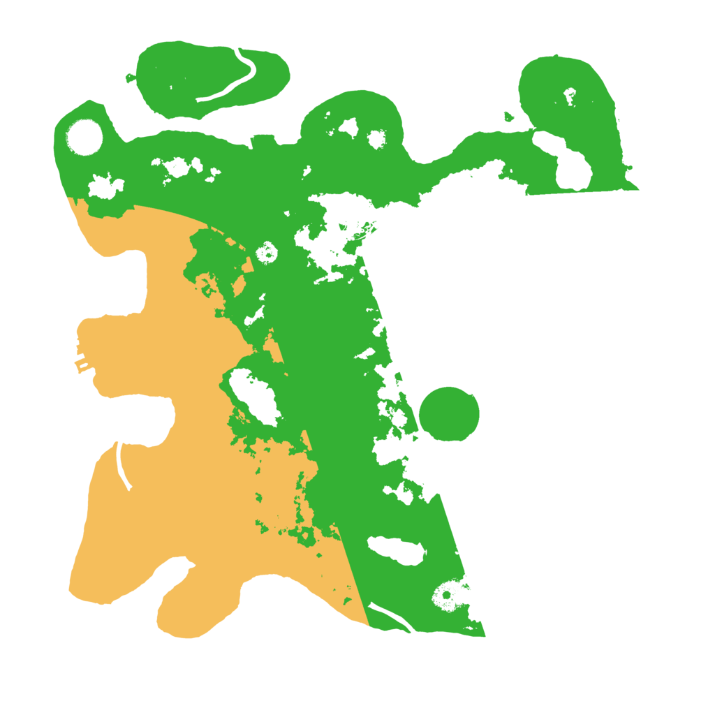 Biome Rust Map: Procedural Map, Size: 3500, Seed: 427104511