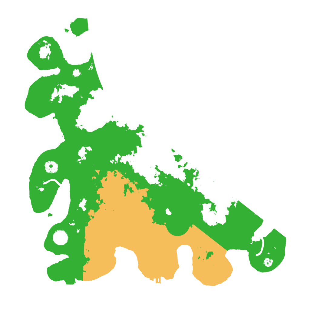 Biome Rust Map: Procedural Map, Size: 3650, Seed: 52210759