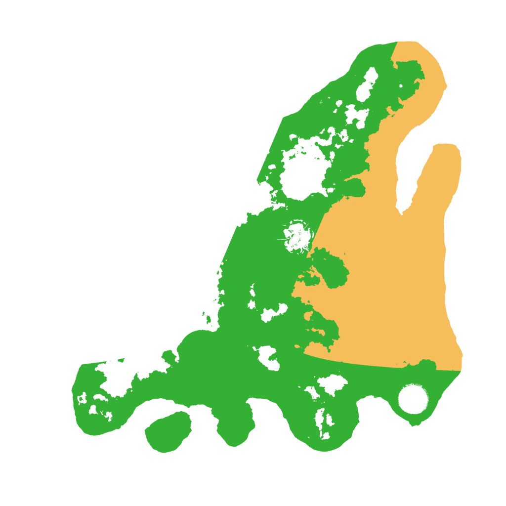 Biome Rust Map: Barren, Size: 3000, Seed: 1785939179