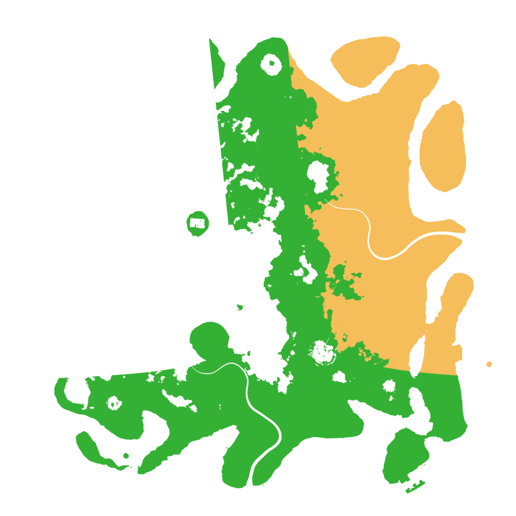 Biome Rust Map: Procedural Map, Size: 3750, Seed: 44935328