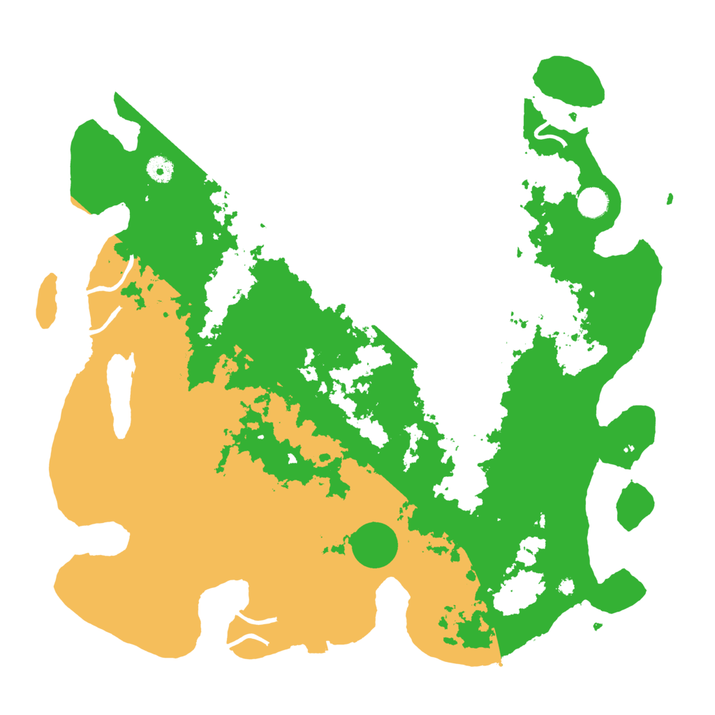 Biome Rust Map: Procedural Map, Size: 4100, Seed: 32522729
