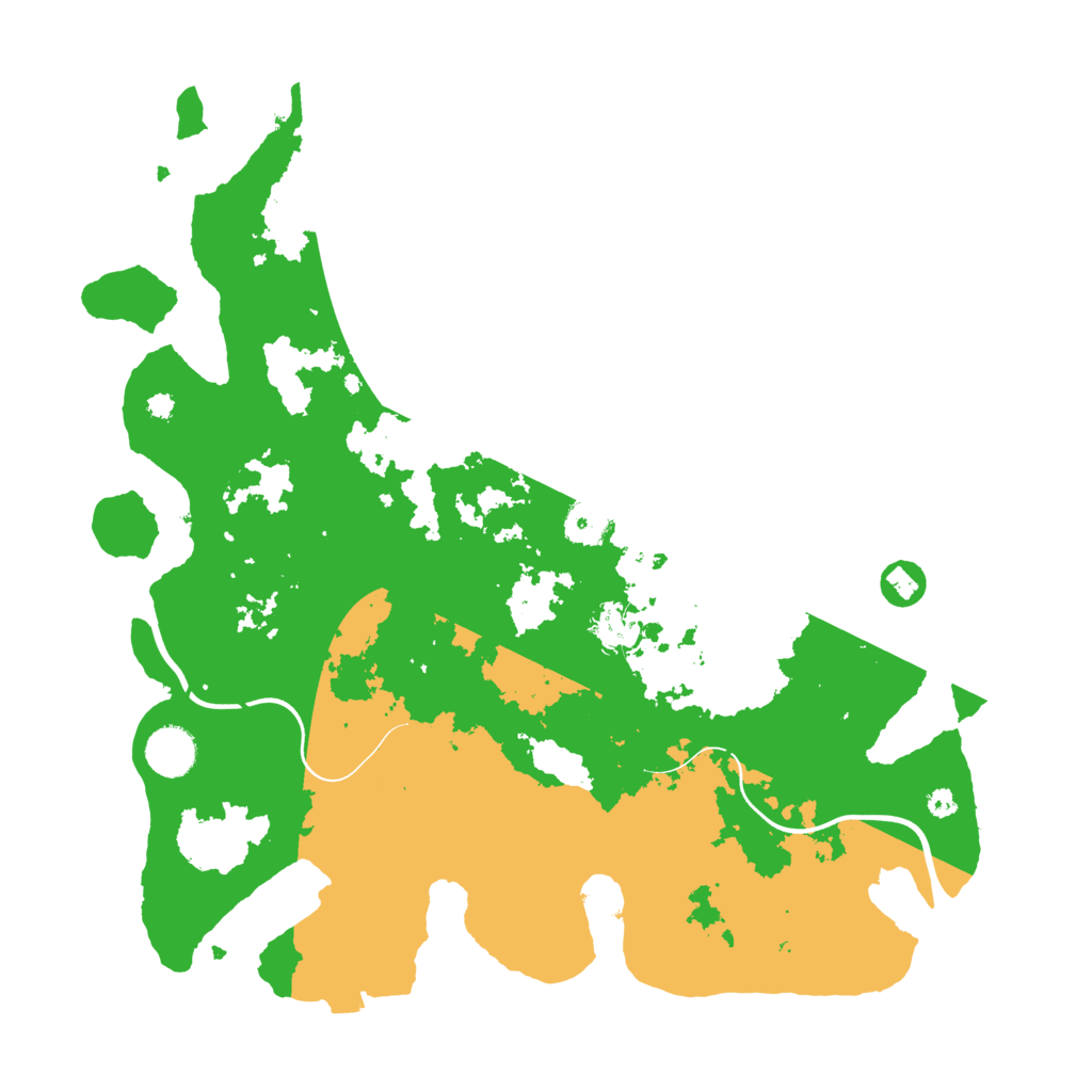 Biome Rust Map: Procedural Map, Size: 3800, Seed: 47035482