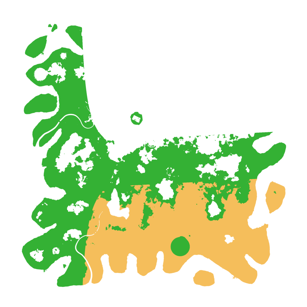 Biome Rust Map: Procedural Map, Size: 4250, Seed: 14912729