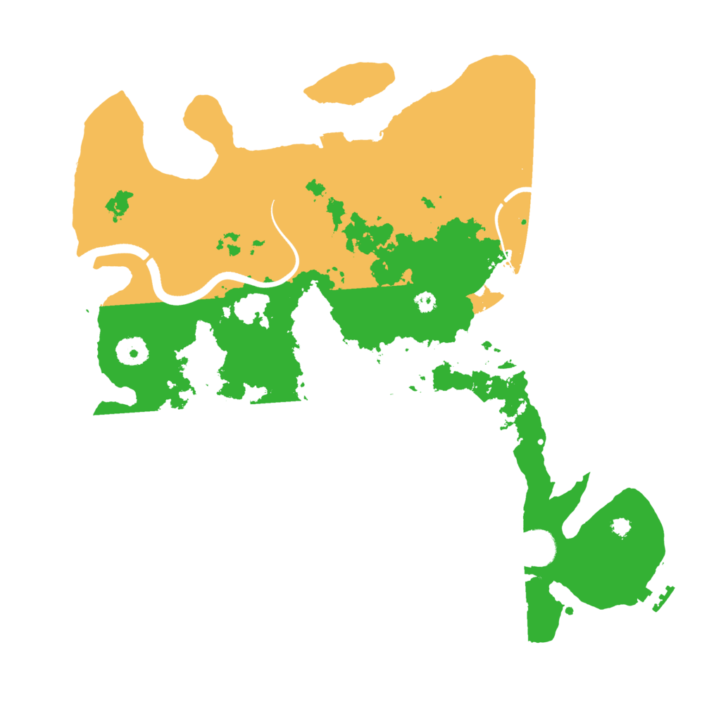 Biome Rust Map: Procedural Map, Size: 3550, Seed: 26491043