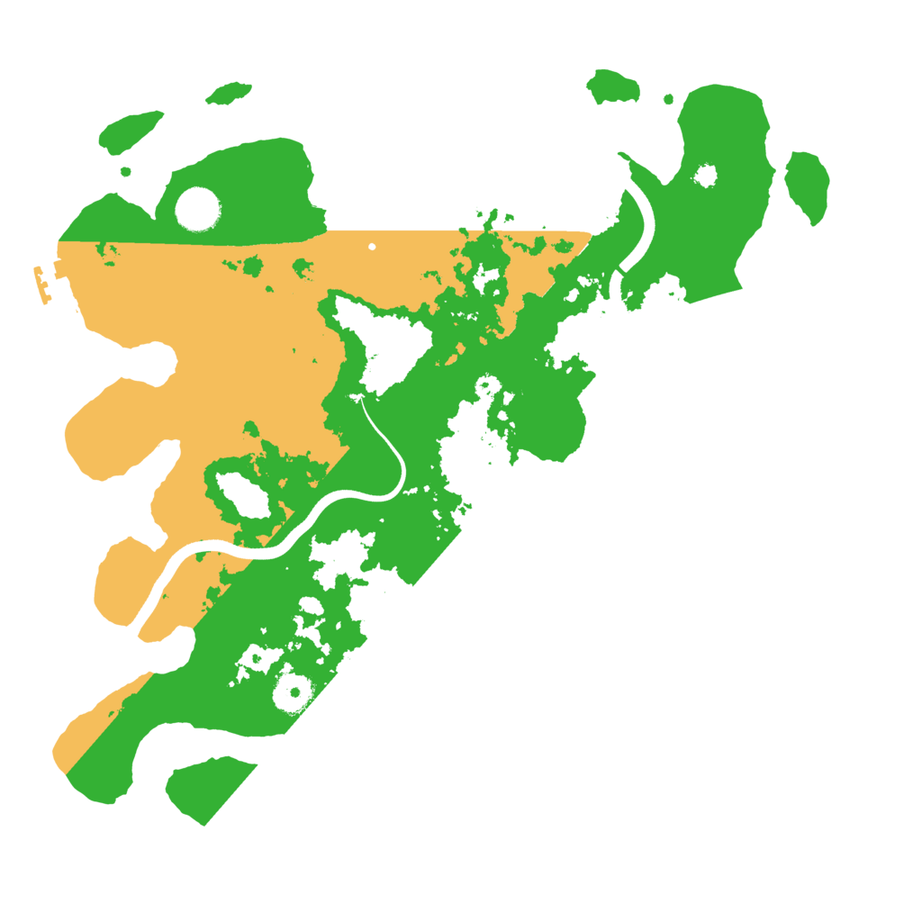 Biome Rust Map: Procedural Map, Size: 3650, Seed: 40226461