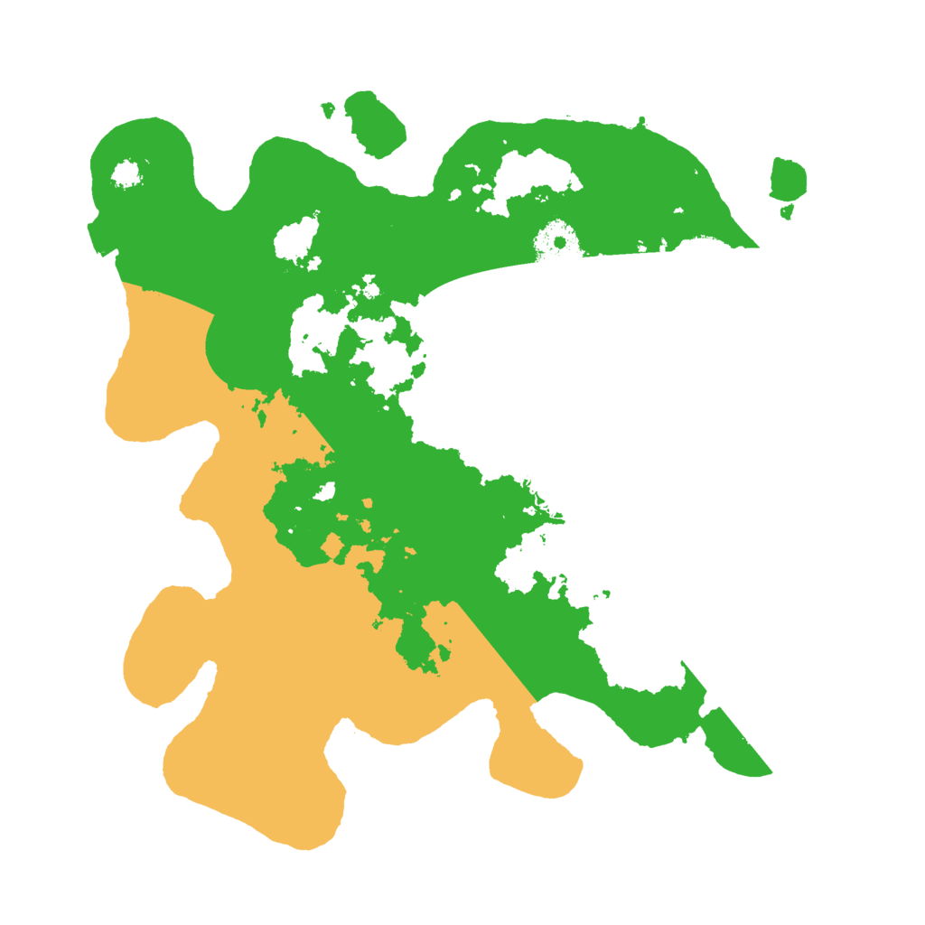 Biome Rust Map: Procedural Map, Size: 3000, Seed: 1279273606