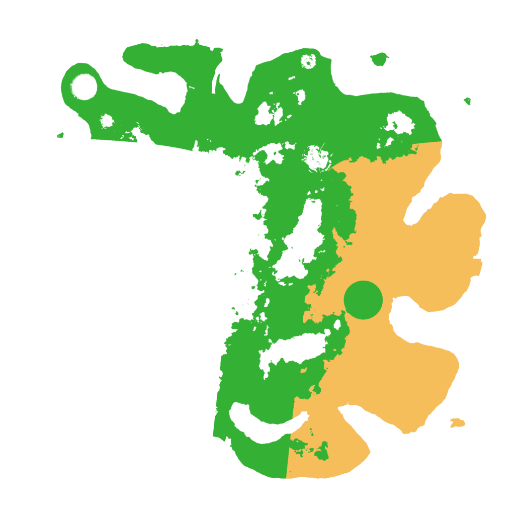 Biome Rust Map: Procedural Map, Size: 3500, Seed: 324732167